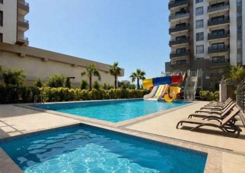 🌊🏡 ГОТОВАЯ КВАРТИРА 1+1 С ВИДОМ НА МОРЕ В МЕРСИНЕ 🏡🌊